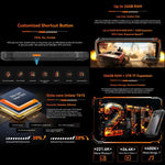 Blackview Oscal Marine 2, 4GB+64GB, 6,56 polegadas Android 15 Unisoc UMS9230E T615 Octa Core, Rede: 4G, OTG, NFC, 4GB+64GB