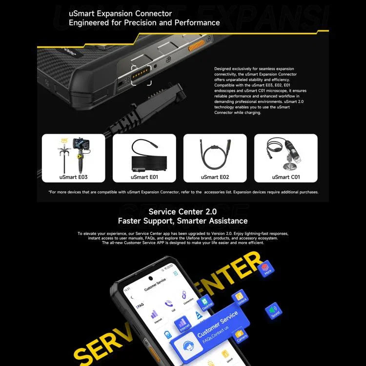 Ulefone Armor 30, 12GB+512GB, Visão Noturna, Telemóvel Resistente IP68/IP69K, 6,95 polegadas Android 15 MediaTek Helio G100 Octa Core, Rede: 4G, NFC, OTG, Armor 30