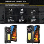 Ulefone Armor 30, 12GB+512GB, Visão Noturna, Telemóvel Resistente IP68/IP69K, 6,95 polegadas Android 15 MediaTek Helio G100 Octa Core, Rede: 4G, NFC, OTG, Armor 30