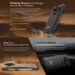 Ulefone Armor X16 Pro, 5GB+256GB, Visão Noturna, Telemóvel Resistente IP68/IP69K, 6,56 polegadas Android 15 MediaTek Dimensity 6300 Octa Core, Rede: 5G, NFC, OTG, Armor X16 Pro, 8GB+256GB