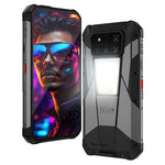 Telemóvel robusto Unihertz Tank 4 Pro com projetor, 16GB+512GB, visão noturna, ecrã de 6.73 polegadas Android 13 Dimensity 8300 Octa Core, rede: 5G, NFC, 16GB+512GB