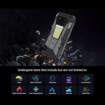 Telemóvel robusto Unihertz Tank 4 Pro com projetor, 16GB+512GB, visão noturna, ecrã de 6.73 polegadas Android 13 Dimensity 8300 Octa Core, rede: 5G, NFC, 16GB+512GB
