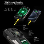 Ulefone Armor 33 Pro Telemóvel Resistente, 16GB+512GB, Visão Noturna, 6,95 polegadas + 3,4 polegadas Ecrã Duplo Android 14 MediaTek Dimensity 7300X Octa Core, Rede: 5G, OTG, NFC, Armor 33 Pro