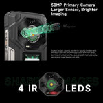 Ulefone Armor 33 Pro Telemóvel Resistente, 16GB+512GB, Visão Noturna, 6,95 polegadas + 3,4 polegadas Ecrã Duplo Android 14 MediaTek Dimensity 7300X Octa Core, Rede: 5G, OTG, NFC, Armor 33 Pro