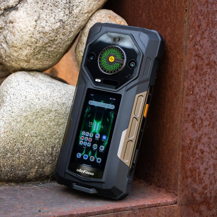 Ulefone Armor 33 Pro Telemóvel Resistente, 16GB+512GB, Visão Noturna, 6,95 polegadas + 3,4 polegadas Ecrã Duplo Android 14 MediaTek Dimensity 7300X Octa Core, Rede: 5G, OTG, NFC, Armor 33 Pro