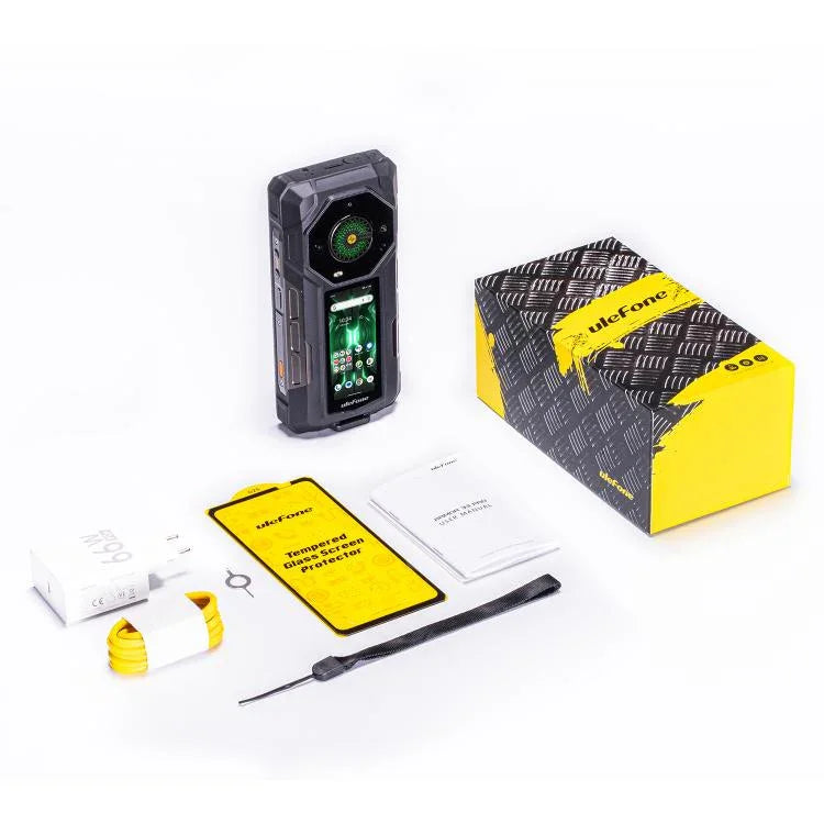 Ulefone Armor 33 Pro Telemóvel Resistente, 16GB+512GB, Visão Noturna, 6,95 polegadas + 3,4 polegadas Ecrã Duplo Android 14 MediaTek Dimensity 7300X Octa Core, Rede: 5G, OTG, NFC, Armor 33 Pro