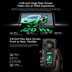 Ulefone Armor 33 Pro Telemóvel Resistente, 16GB+512GB, Visão Noturna, 6,95 polegadas + 3,4 polegadas Ecrã Duplo Android 14 MediaTek Dimensity 7300X Octa Core, Rede: 5G, OTG, NFC, Armor 33 Pro