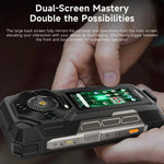 Ulefone Armor 33 Pro Telemóvel Resistente, 16GB+512GB, Visão Noturna, 6,95 polegadas + 3,4 polegadas Ecrã Duplo Android 14 MediaTek Dimensity 7300X Octa Core, Rede: 5G, OTG, NFC, Armor 33 Pro