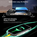 Ulefone Armor 33 Pro Telemóvel Resistente, 16GB+512GB, Visão Noturna, 6,95 polegadas + 3,4 polegadas Ecrã Duplo Android 14 MediaTek Dimensity 7300X Octa Core, Rede: 5G, OTG, NFC, Armor 33 Pro