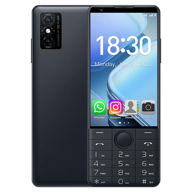 DOOV R70 Telemóvel com Teclado, 6GB+128GB, 4 polegadas Android 13 Mediatek MT6762 Octa Core, Rede: 4G, Suporte Google Store, com Câmara, Com Câmara