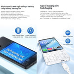 DOOV R70 Telemóvel com Teclado, 6GB+128GB, 4 polegadas Android 13 Mediatek MT6762 Octa Core, Rede: 4G, Suporte Google Store, Sem Câmara, Sem Câmara