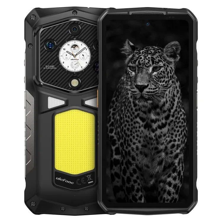 Ulefone Armor 29 Ultra Telemóvel Resistente, 16GB+1TB, Visão Noturna, 6,67 polegadas + 1,04 polegadas Android 15 MediaTek Dimensity 9300+ Octa Core, Rede: 5G, Luz LED Versátil, Luz de Aviso, Armor 29 Ultra