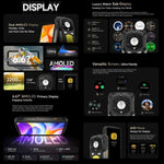Ulefone Armor 29 Ultra Telemóvel Resistente, 16GB+1TB, Visão Noturna, 6,67 polegadas + 1,04 polegadas Android 15 MediaTek Dimensity 9300+ Octa Core, Rede: 5G, Luz LED Versátil, Luz de Aviso, Armor 29 Ultra