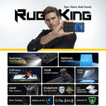 Ulefone RugKing, 8GB+256GB, Telemóvel Robusto IP68/IP69K, 5,99 polegadas Android 15 Unisoc T7255 Octa Core, Rede: 4G, NFC, OTG, RugKing, 8GB+256GB