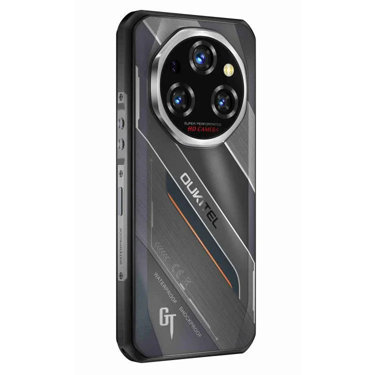 Oukitel WP62 Telemóvel Robusto, 12GB+512GB, Câmara 108MP, Identificação por Impressão Digital, 6,6 polegadas Android 15 MediaTek Dimensity 7025 Octa Core, NFC, OTG, Rede: 5G, 12GB+512GB