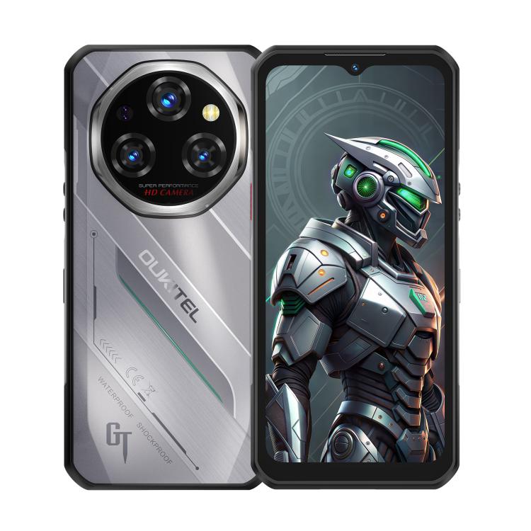 Oukitel WP62 Telemóvel Robusto, 12GB+512GB, Câmara 108MP, Identificação por Impressão Digital, 6,6 polegadas Android 15 MediaTek Dimensity 7025 Octa Core, NFC, OTG, Rede: 5G, 12GB+512GB