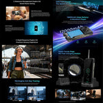 HOTWAV Hyper 8 Ultra Walkie-talkie Telemóvel Robusto, 12GB+512GB, 6,8 polegadas Android 15 MediaTek MT8791 Dimensity 7050 Octa Core, Rede: 5G, OTG, NFC, Hyper 8 Ultra