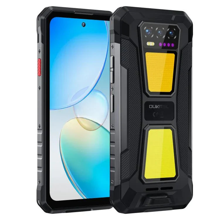 Telemóvel robusto Oukitel WP58 Pro, 8GB+512GB, identificação lateral por impressão digital, 6,7 polegadas Android 15 UMS9621S Octa Core, NFC, OTG, Rede: 5G, 8GB+512GB
