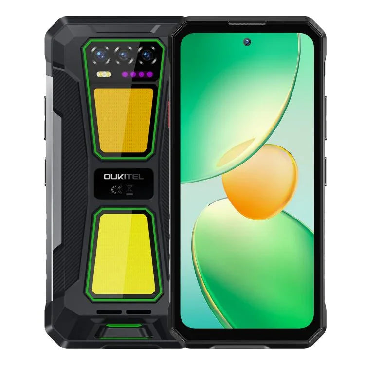 Telemóvel robusto Oukitel WP58 Pro, 8GB+512GB, identificação lateral por impressão digital, 6,7 polegadas Android 15 UMS9621S Octa Core, NFC, OTG, Rede: 5G, 8GB+512GB