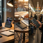 Unihertz Titan 2 Telemóvel com Teclado Físico QWERTY, 12GB+512GB, Impressão Digital, 4,5 polegadas + 2 polegadas Android 15 Dimensity 7300 5G Octa-Core, Rede: 5G, NFC, OTG