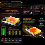 Blackview XPLORE 1, 12GB+256GB, 6,78 polegadas Android 15 Dimensity 7050 MT8791V/HZA Octa Core, Rede: 5G, OTG, NFC, XPLORE 1 12GB+256GB