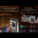 Blackview XPLORE 1, 12GB+256GB, 6,78 polegadas Android 15 Dimensity 7050 MT8791V/HZA Octa Core, Rede: 5G, OTG, NFC, XPLORE 1 12GB+256GB