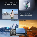Ulefone Armor 34 Pro+ Projetor, 16GB+512GB, Visão Noturna, Telemóvel robusto IP68/IP69K, 6,95 polegadas Android 15 MediaTek Dimensity 7400X Octa Core, Rede: 5G, NFC, OTG, Armor 34 Pro+