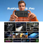 Ulefone RugKing 3 Pro, 8GB+128GB, Telemóvel Robusto IP68/IP69K, 6,56 polegadas Android 15 Unisoc T7250 Octa Core, Rede: 4G, NFC, OTG, RugKing 3 Pro, RugKing 3 Pro, 8GB+128GB