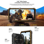 Ulefone RugKing 3 Pro, 8GB+128GB, Telemóvel Robusto IP68/IP69K, 6,56 polegadas Android 15 Unisoc T7250 Octa Core, Rede: 4G, NFC, OTG, RugKing 3 Pro, RugKing 3 Pro, 8GB+128GB
