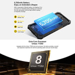 Ulefone RugKing 3 Pro, 8GB+128GB, Telemóvel Robusto IP68/IP69K, 6,56 polegadas Android 15 Unisoc T7250 Octa Core, Rede: 4G, NFC, OTG, RugKing 3 Pro, RugKing 3 Pro, 8GB+128GB