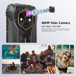 Ulefone RugKing 4 Pro, 8GB+256GB, IP68/IP69K Rugged Phone, 6.56 inch Android 15 Unisoc T7250 Octa Core, Network: 4G, NFC, OTG, RugKing 4 Pro, 8GB+256GB