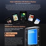 Telefone Resistente HAMTOD H6, 3GB+32GB, 2,83 polegadas Android 11 UNISOC SC9832E Quad-core, Rede: 4G, VoLTE, SOS