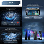 Blackview ROCK 1 Telemóvel Robusto, 8GB+256GB, 6,56 polegadas Android 16 MT6769V/CB Helio G81 Octa Core, Rede: 4G, OTG, NFC, ROCK 1 8GB+256GB