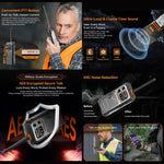 Blackview XPLORE 1 Walkie Talkie Telemóvel Robusto, 12GB+256GB, 6,78 polegadas Android 15 Dimensity 7050 MT8791V/HZA Octa Core, Rede: 5G, OTG, NFC, XPLORE 1 Walkie Talkie 12GB+256GB
