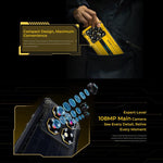 Telefone Robusto Oukitel WP60, 8GB+256GB, Visão Noturna, Câmara 108MP, Impressão Digital Lateral, 7,2 polegadas Android 15 MediaTek Dimensity 7025 Octa Core, NFC, OTG, Rede: 5G, 8GB+256GB