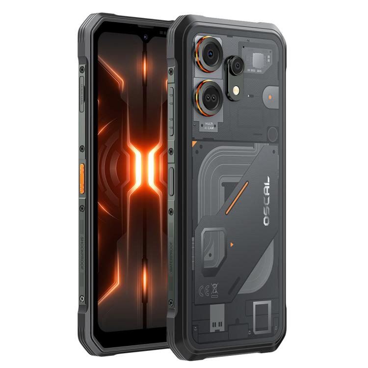 Blackview Oscal Marine 3, 8GB+128GB, 6,56 polegadas Android 15 Unisoc UMS9230E T615 Octa Core, Rede: 4G, OTG, NFC, 8GB+128GB