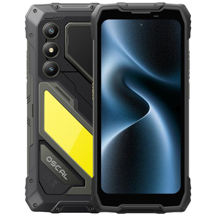 Blackview Oscal Pilot 5 Telemóvel Robusto 5G, 8GB+256GB, 6,67 polegadas Android 16 UMS9620 T8100 Octa Core, Rede: 5G, OTG, NFC