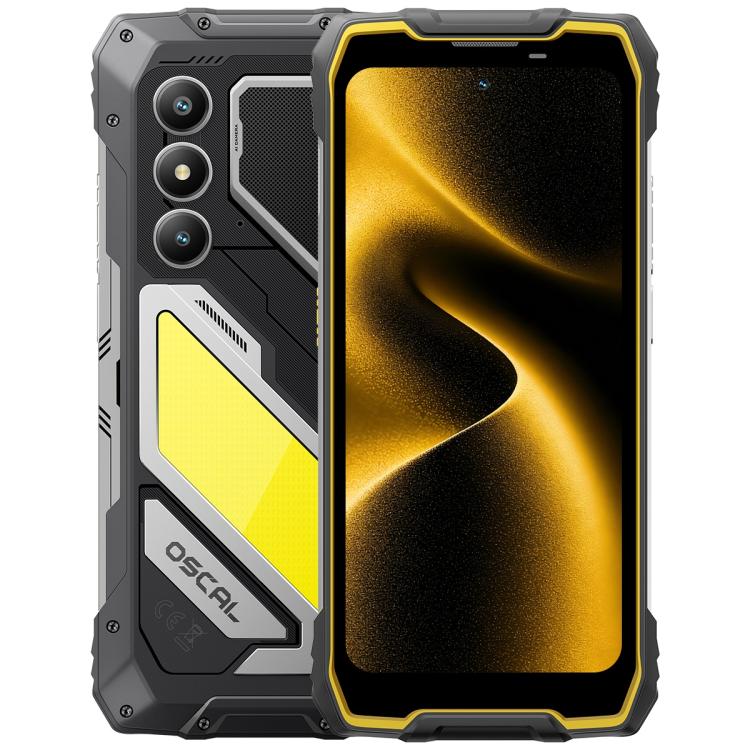 Blackview Oscal Pilot 5 Telemóvel Robusto 5G, 8GB+256GB, 6,67 polegadas Android 16 UMS9620 T8100 Octa Core, Rede: 5G, OTG, NFC