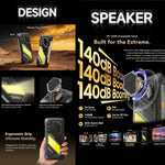 Blackview Oscal Pilot 5 Telemóvel Robusto 5G, 8GB+256GB, 6,67 polegadas Android 16 UMS9620 T8100 Octa Core, Rede: 5G, OTG, NFC