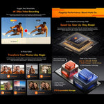 Blackview Oscal TANK 1, 12GB+256GB, 6,78 polegadas Android 15 DokeOS 4.2 Mediatek Dimensity 7050 Octa Core, Rede: 5G, OTG, NFC, 12GB+256GB