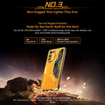 Blackview Oscal FORT 5, 12GB+256GB, 6,78 polegadas Android 16 Mediatek MT8781 Helio G100 Octa Core, Rede: 4G, OTG, NFC