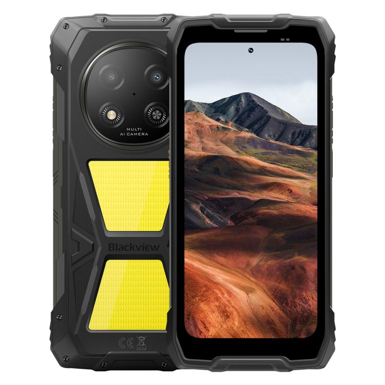 Blackview ROCK 2 Pro Telemóvel Robusto, 8GB+256GB, 6,67 polegadas Android 16 Unisoc UMS9620 T8100 Octa Core, Rede: 5G, OTG, NFC