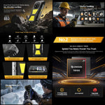Blackview ROCK 2 Pro Telemóvel Robusto, 8GB+256GB, 6,67 polegadas Android 16 Unisoc UMS9620 T8100 Octa Core, Rede: 5G, OTG, NFC