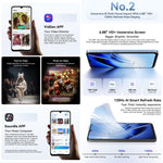 Blackview WAVE 10, 8GB+256GB, 6,88 polegadas Android 16 Unisoc UMS9230E Octa Core, Rede: 4G, OTG, WAVE 10, 8GB+128GB
