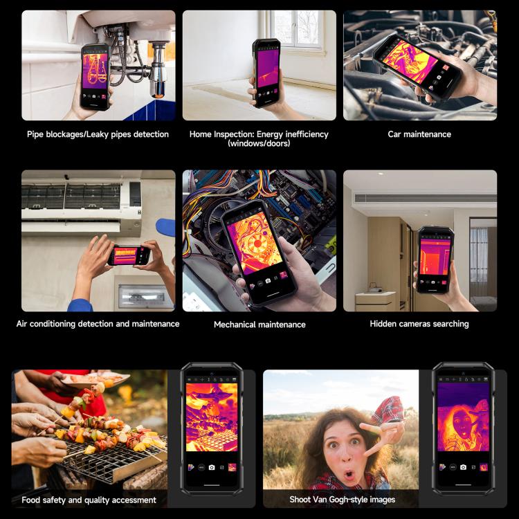 Telefone Robusto Ulefone Armor 27T+, 12GB+256GB, Imagem Térmica, Visão Noturna, 10600mAh, 6,78 polegadas Android 14 MediaTek Helio G99 Octa Core, Rede: 4G, NFC, OTG, Armor 27T+