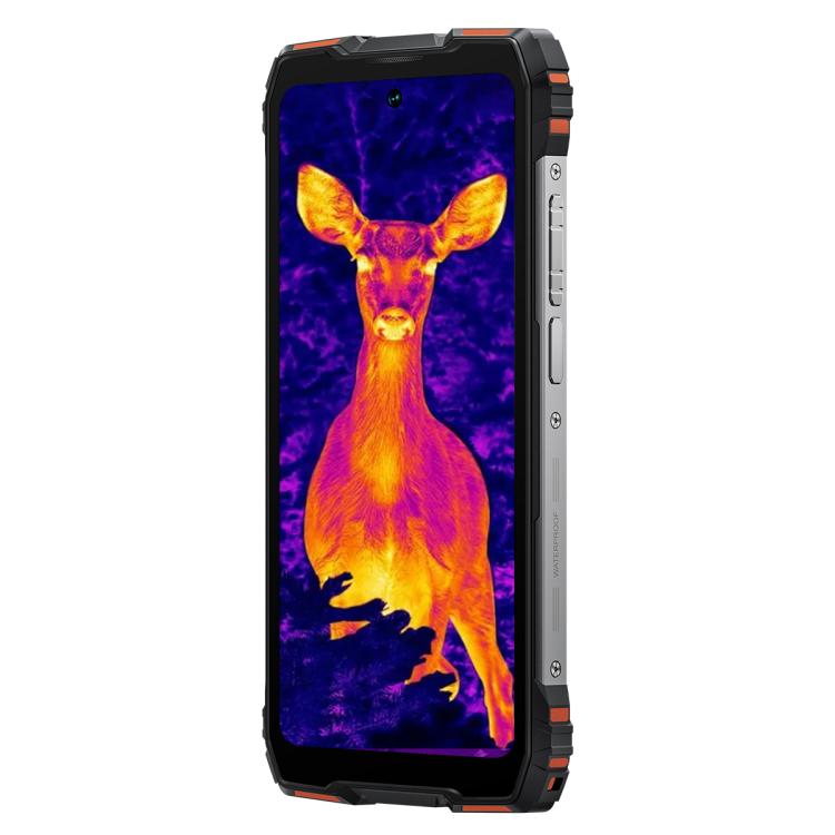 Blackview ROCK 3 Telemóvel robusto, Imagem térmica, 8GB+256GB, 6.78 polegadas Android 16 MT8781 Helio G100 Octa Core, Rede: 4G, OTG, NFC