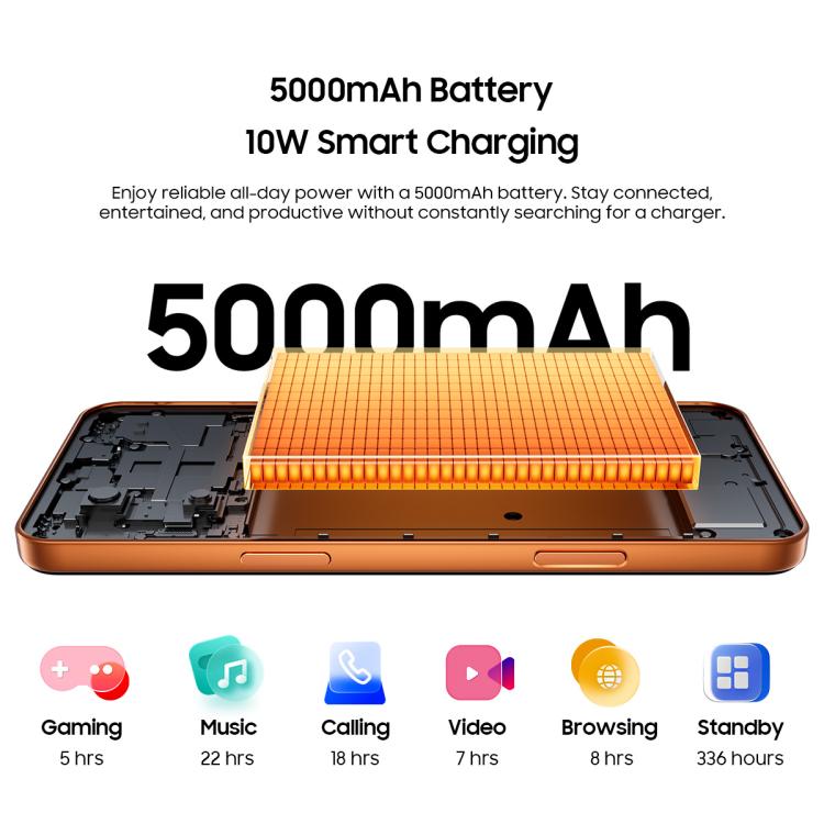 Blackview WAVE 7C, 4GB+128GB, 6,56 polegadas Android 16 Unisoc UMS312 Tiger T310 Quad Core, Rede: 4G, OTG, 4GB+128GB
