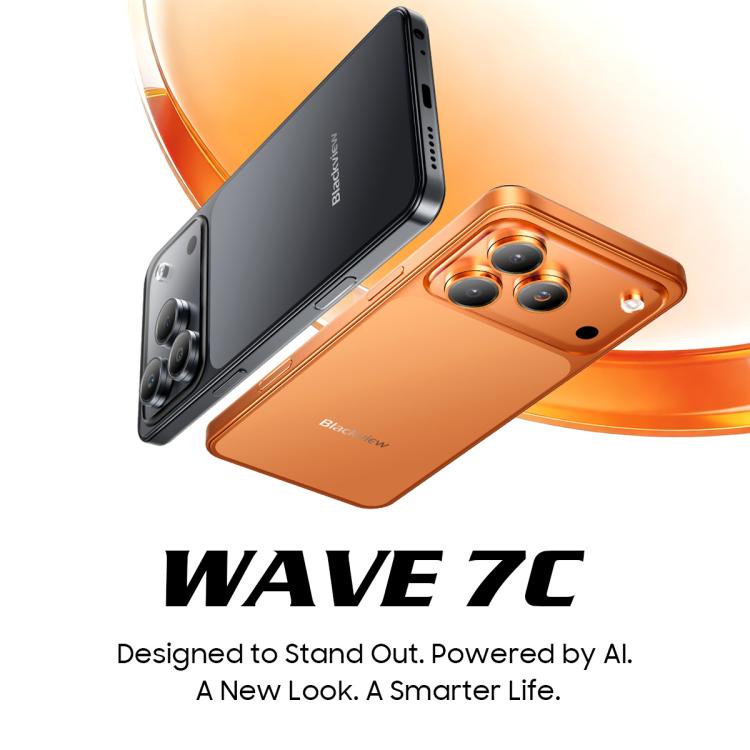Blackview WAVE 7C, 4GB+128GB, 6,56 polegadas Android 16 Unisoc UMS312 Tiger T310 Quad Core, Rede: 4G, OTG, 4GB+128GB
