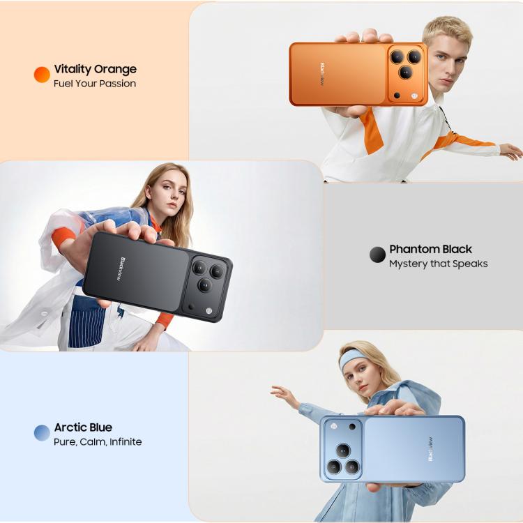 Blackview WAVE 7C, 4GB+128GB, 6,56 polegadas Android 16 Unisoc UMS312 Tiger T310 Quad Core, Rede: 4G, OTG, 4GB+128GB