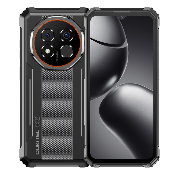 Telefone robusto Oukitel G6, 4GB+128GB, Identificação por impressão digital, Bateria de 10600mAh, 6,52 polegadas Android 16.0 Unisoc T615 Octa Core, NFC, OTG, Rede: 4G, 4GB+128GB